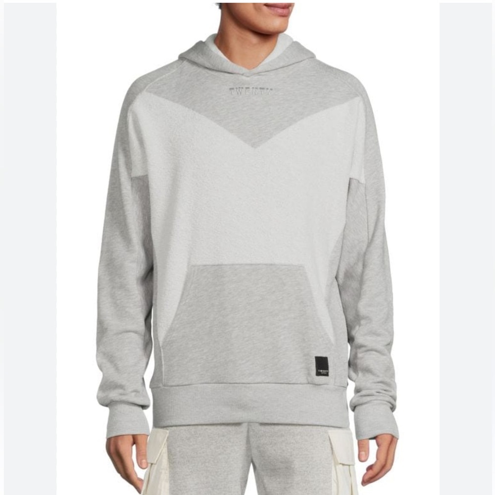 Twenty Montreal Breathe Mesh Hoodie Mens L Colorblock Athleisure NWT